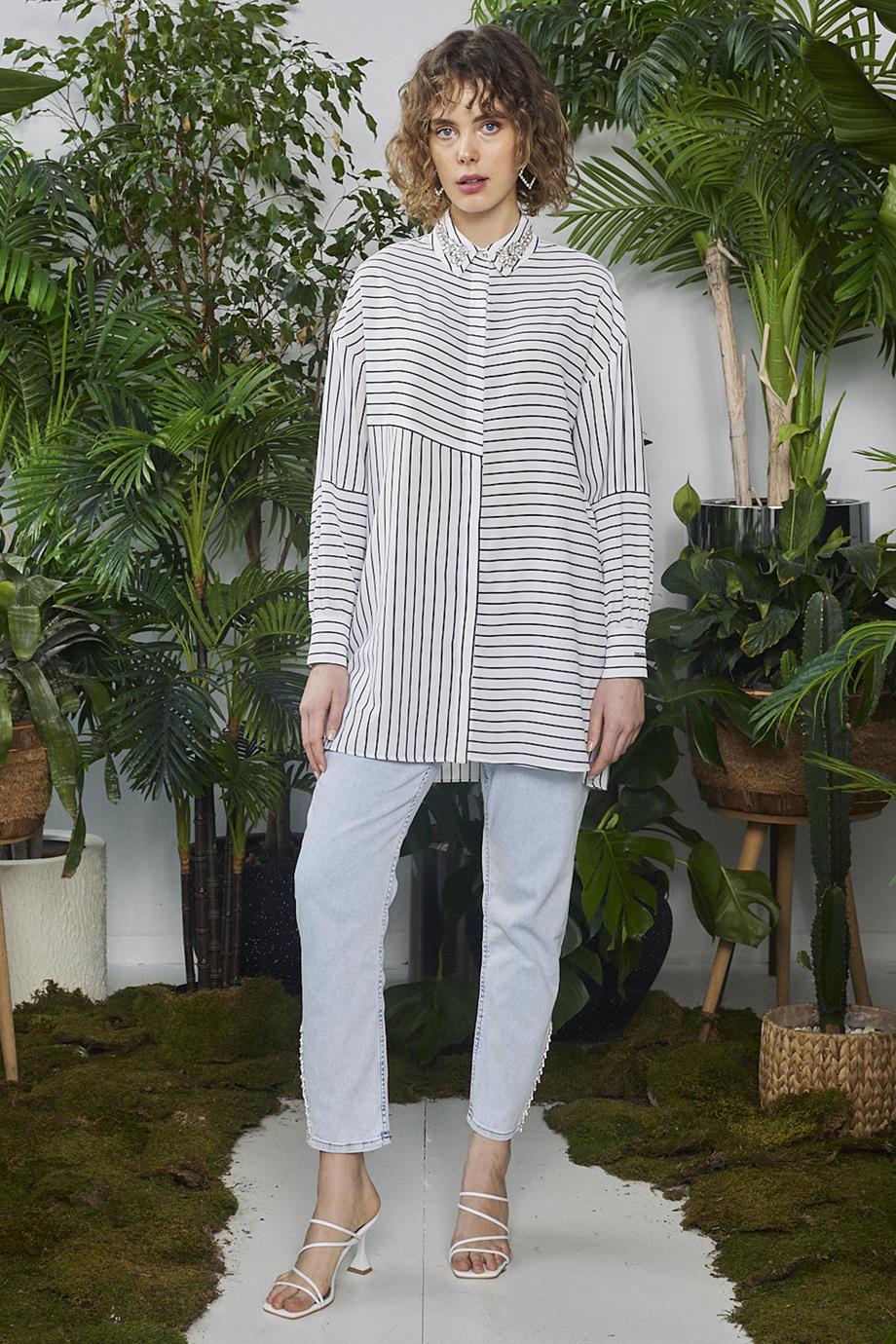 MB11.192-2Y3 MOODBASİC GÖMLEKEKRU