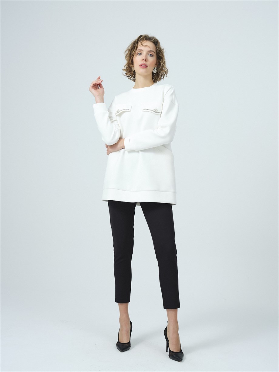 MB21.225-2K3 MOODBASİC SWEATSHIRTEKRU