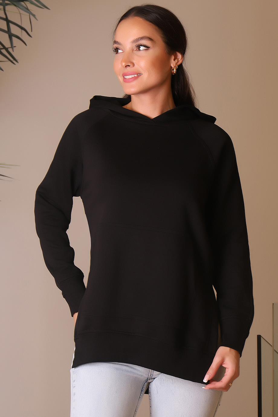 MİNT5029-2K4 MİNT SWEATSİYAH