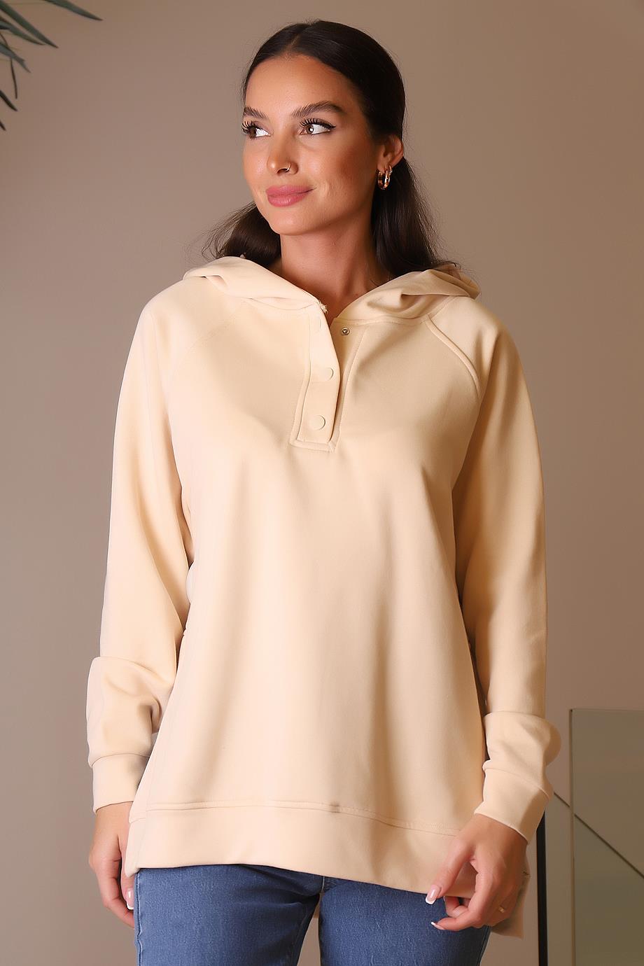 MİNT5048-2K4 MİNT SWEATBEJ