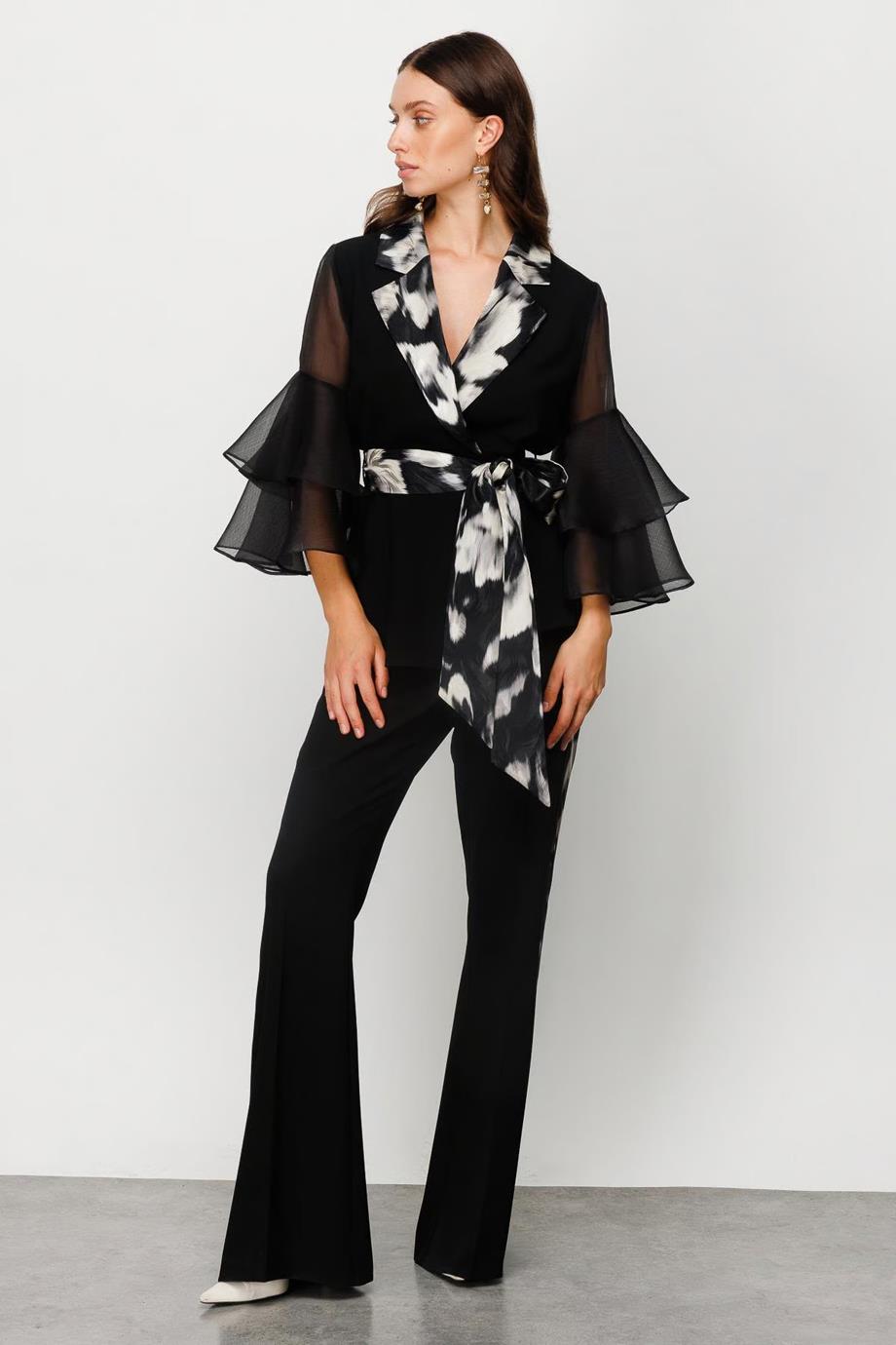 MODA İLGİ1553-2K4 MODA İLGİ GÖMLEKSİYAH