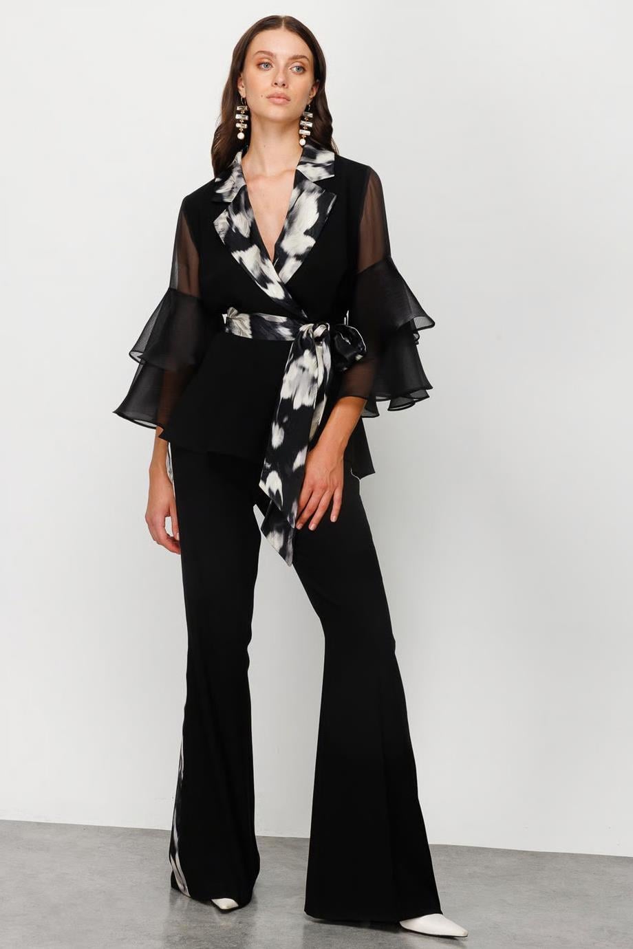 MODA İLGİ4093-2K4 MODA İLGİ PANTOLONSİYAH