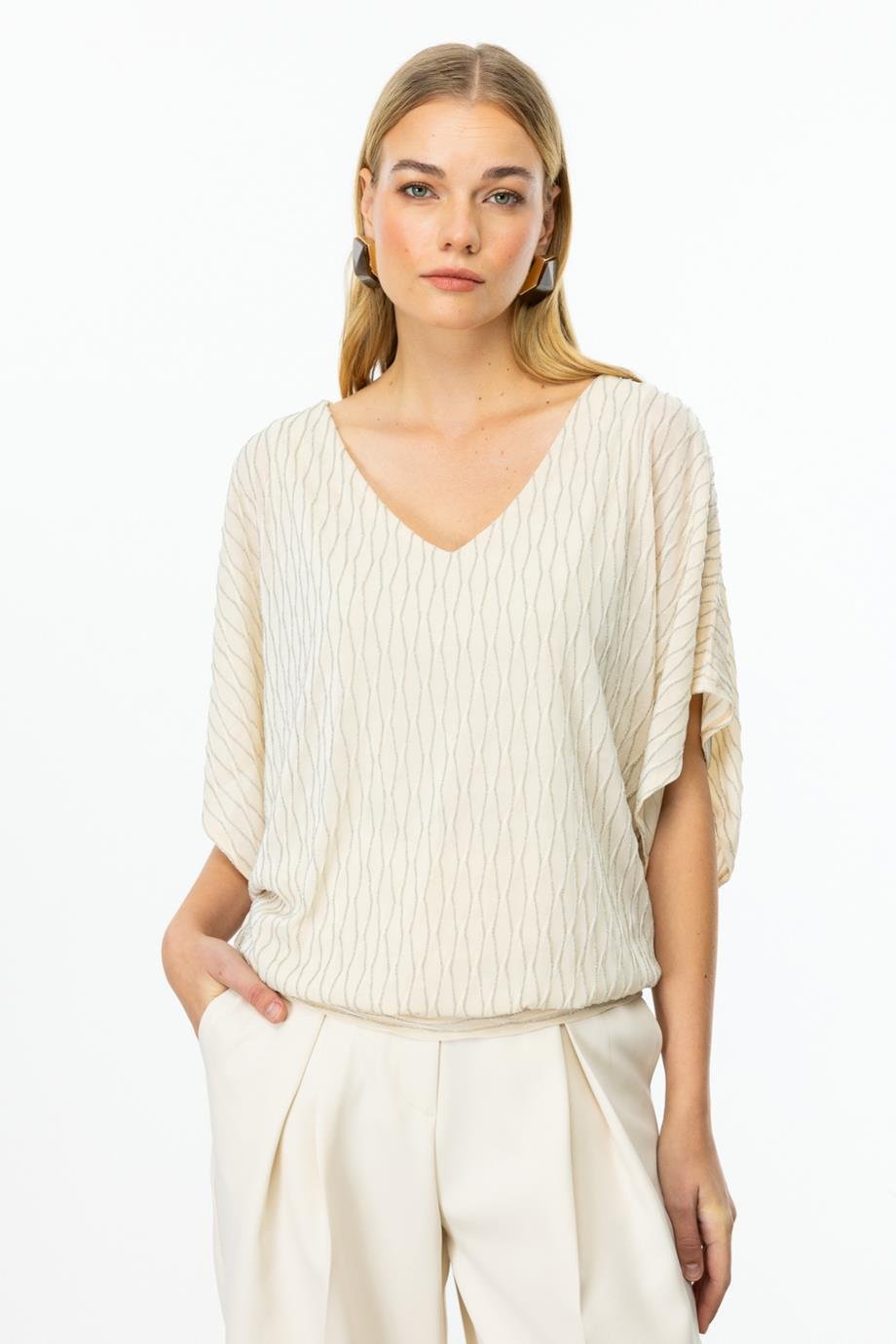 ONTEKS51344-2Y5 ONTEKS BLUZKREM