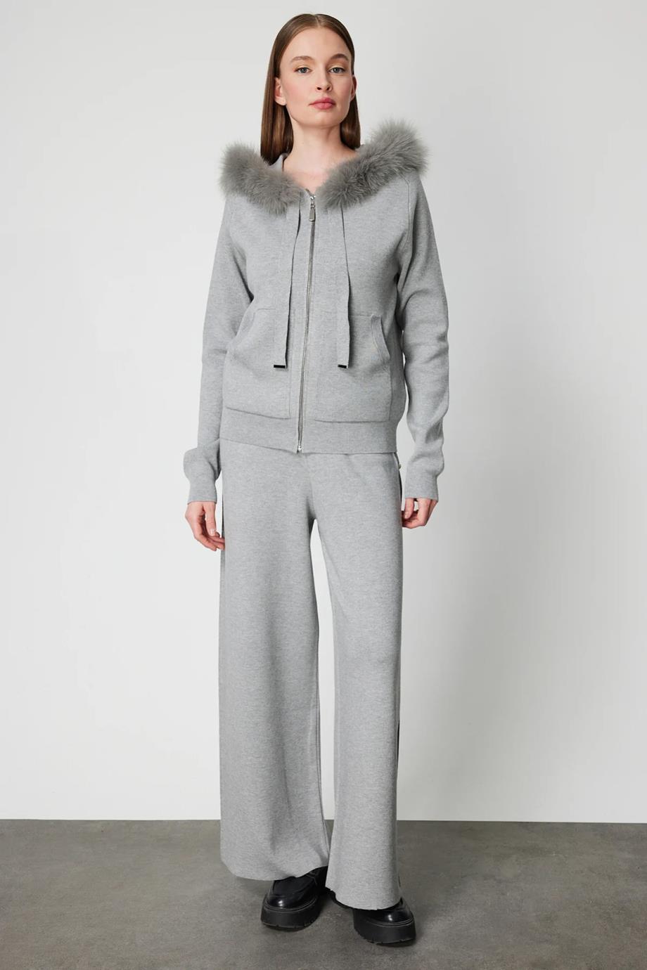 ONTEKS63919-2K6 ONTEKS PANTOLON-GRİ