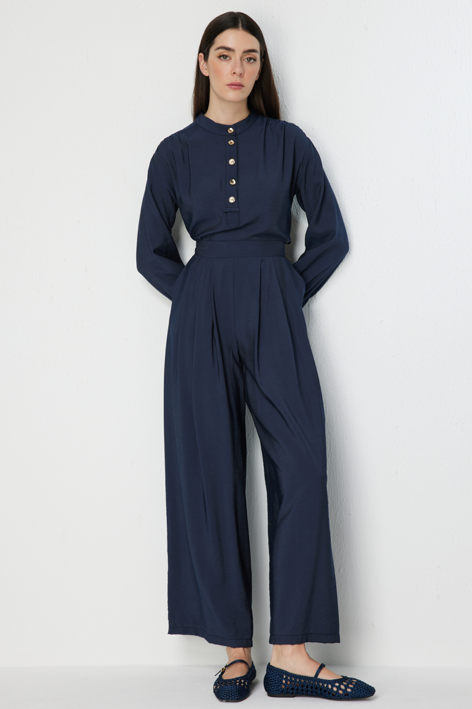 ONTEKS72356-2Y6 ONTEKS PANTOLON-LACİVERT
