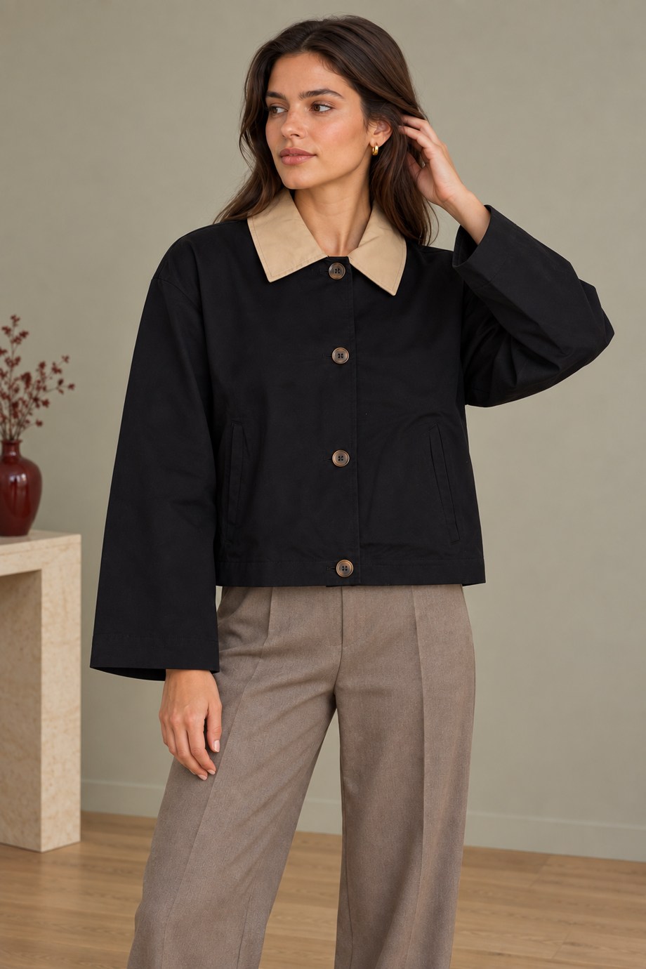 ORFEO NEGRO38209-2K7 O.NEGRO CEKET-SİYAH