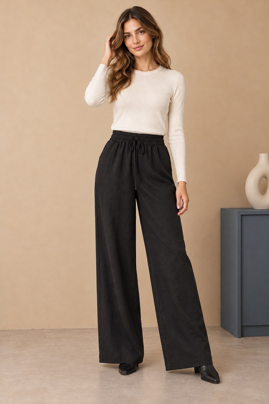 PUANE18273-2K7 PUANE PANTOLON-SİYAH