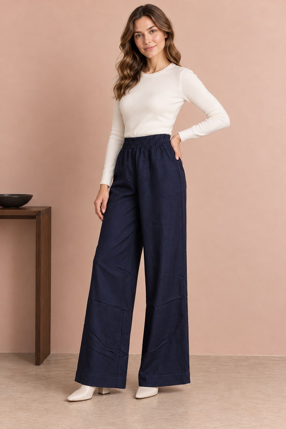 PUANE18285-2K7 PUANE PANTOLON-NAVY