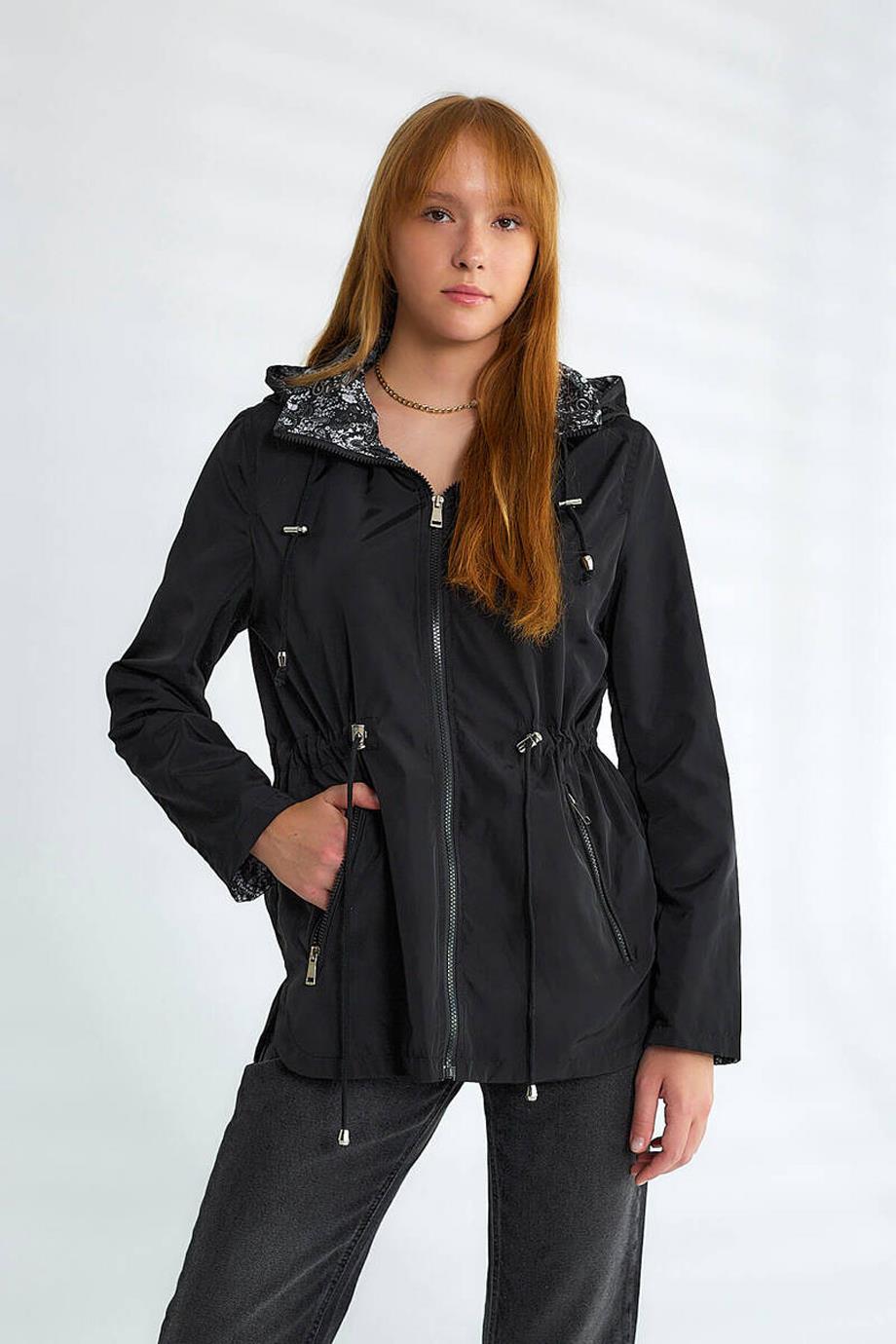 ROBİN-GEZİCİD87117-2Y5 ROBİN TRENCHSİYAH