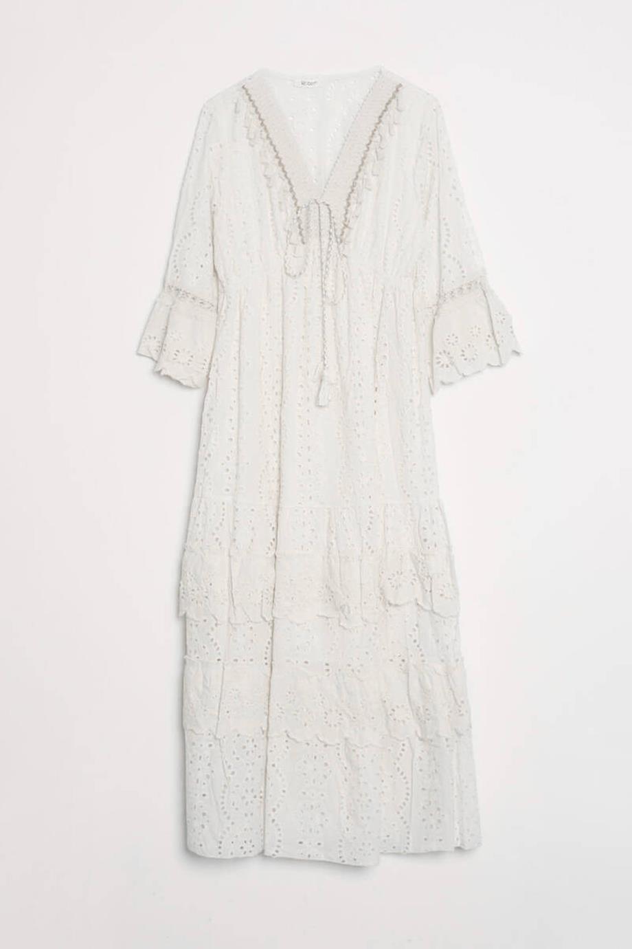 ROBİN-GEZİCİM38263-2Y5 ROBİN ELBİSEEKRU