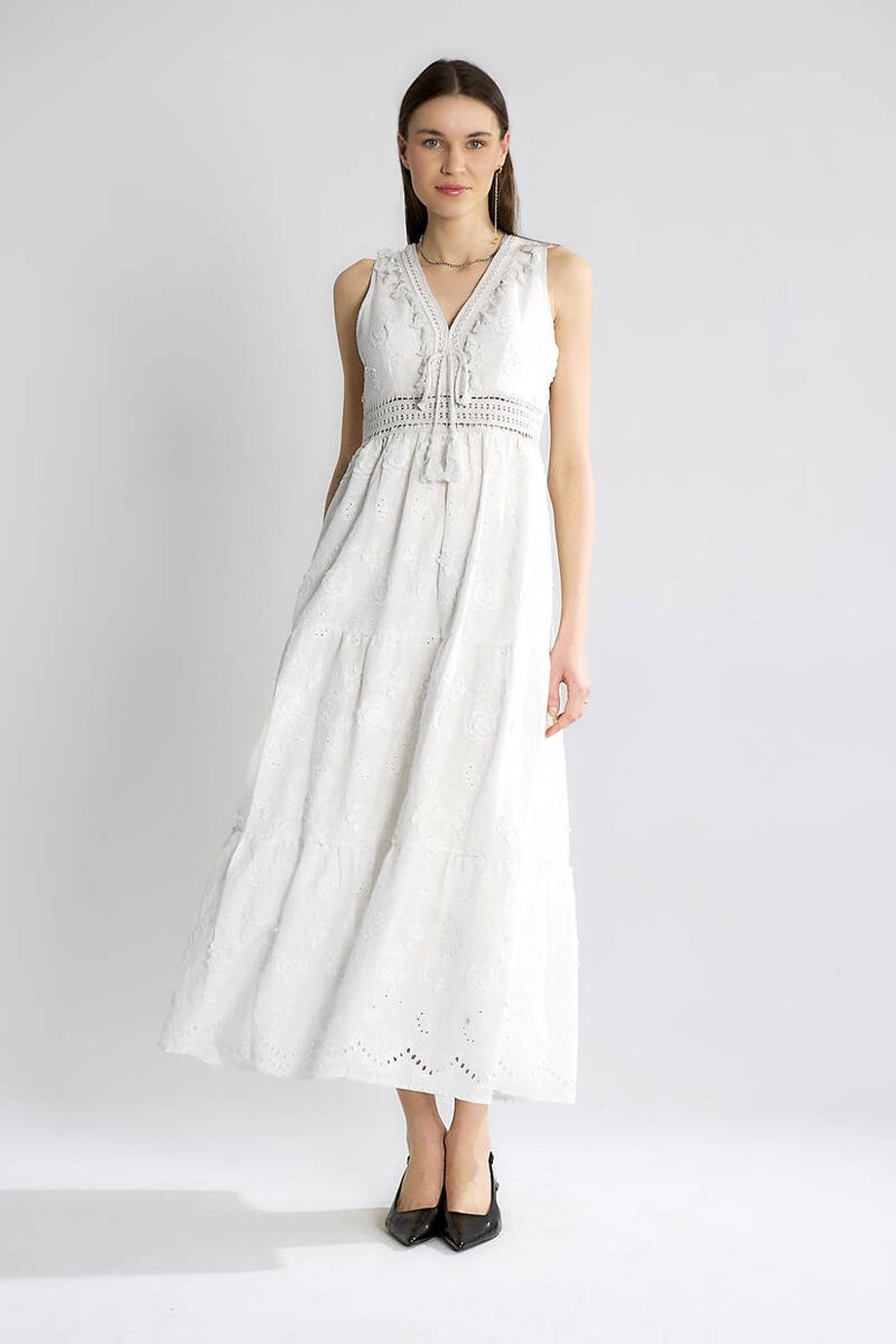 ROBİN-GEZİCİM38283-2Y5 ROBİN ELBİSEEKRU