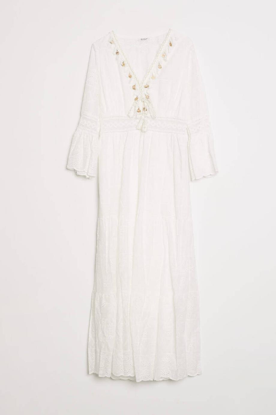 ROBİN-GEZİCİM38343-2Y5 ROBİN ELBİSEEKRU