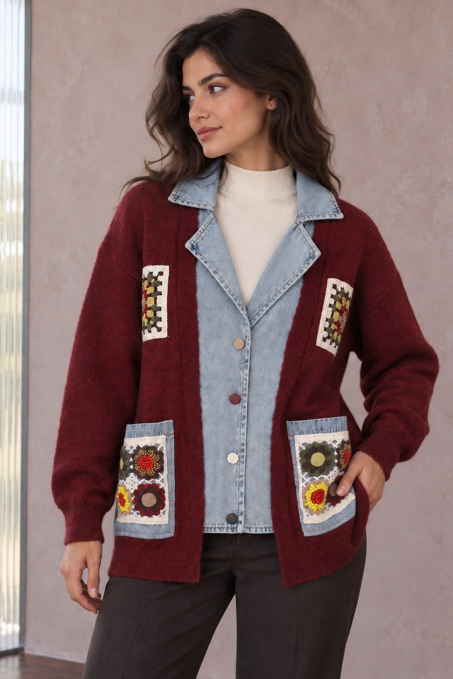 ROBİN-GEZİCİT95120-2K7 ROBİN HIRKA-BORDO
