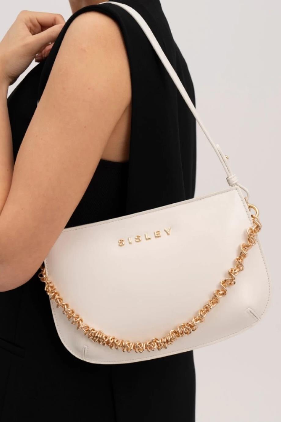 SISLEY-BENETTON011-2Y4 SISLEY ÇANTABEYAZ