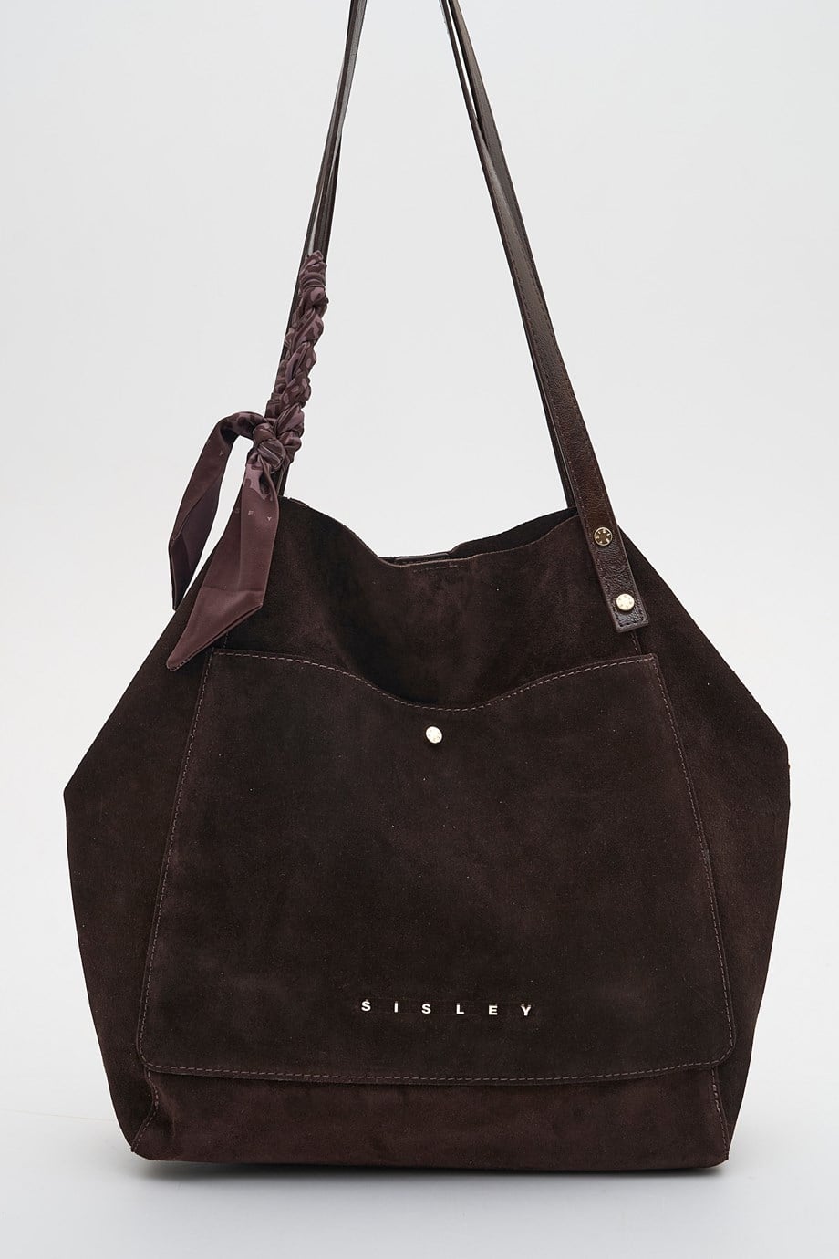 SISLEY-BENETTON511-2K7 SISLEY ÇANTA-KAHVE
