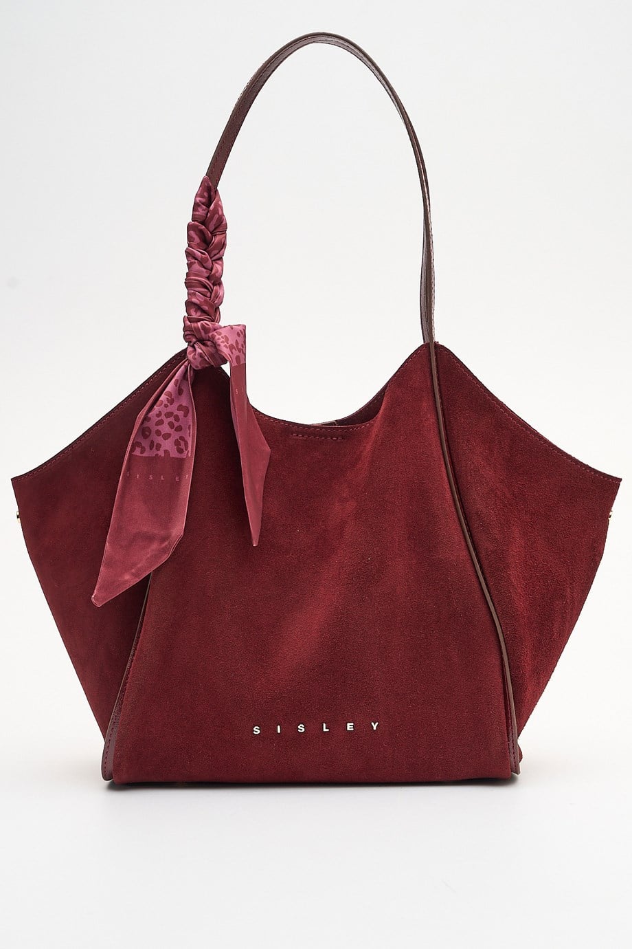 SISLEY-BENETTON519-2K7 SİSLEY ÇANTA-BORDO