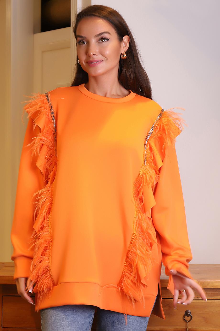 SOUL OF MOOR7006-2K4 MOOR SWEATORANJ