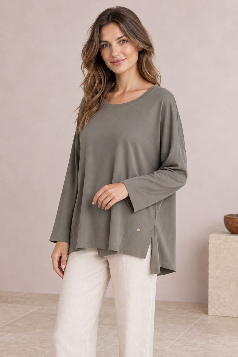 SY COOL26-7236-2K7 SY COLL TUNİK-HAKİ