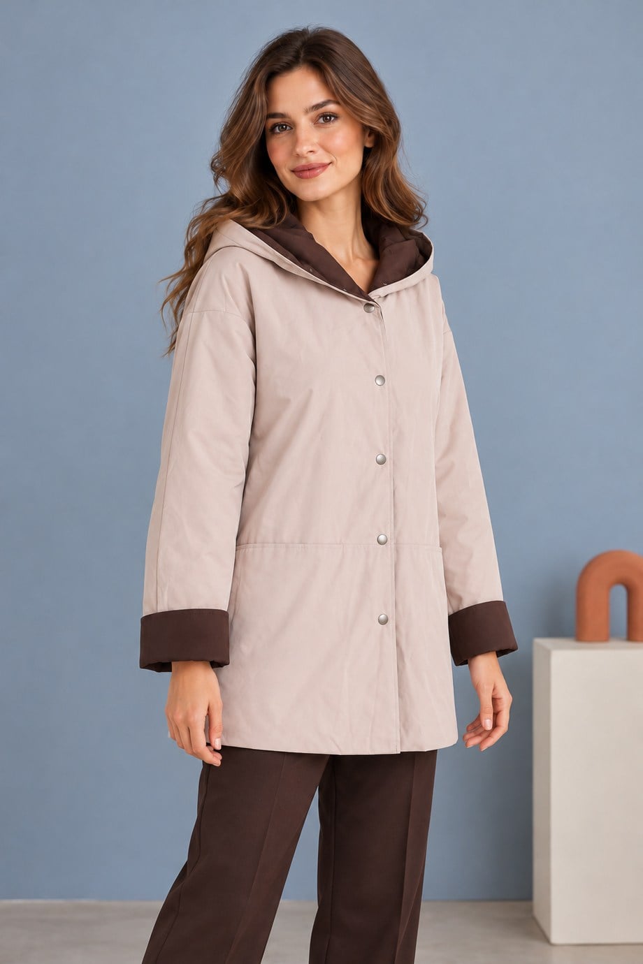 VELA2383-2K7 VELA CEKET-BEJ