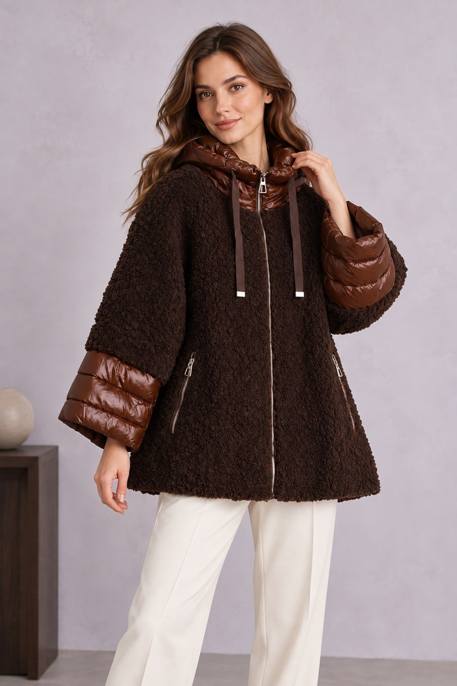 VELA2618-2K7 VELA MONT-KAHVE