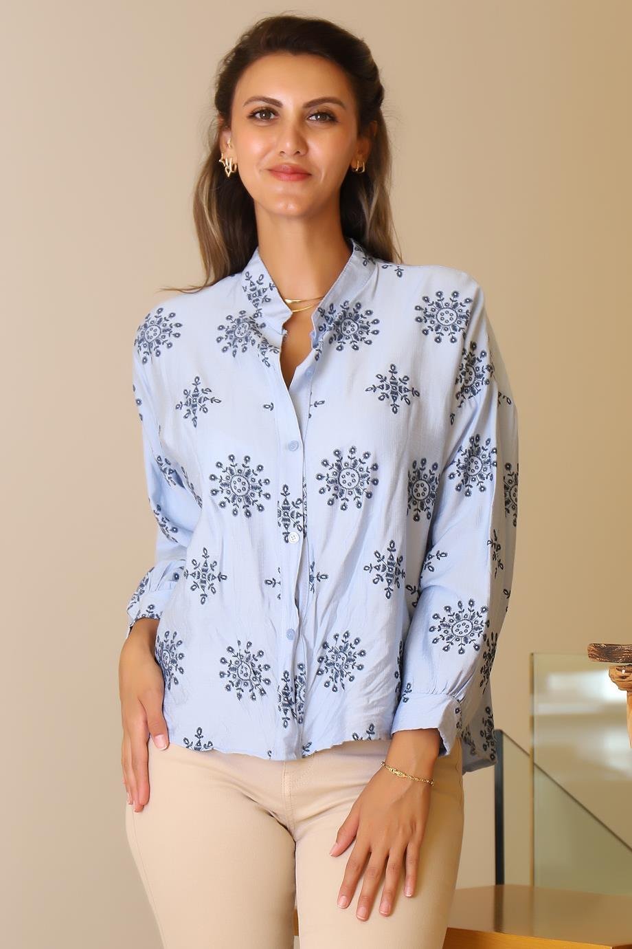 VELA51029-2Y5 VELA BLUZMAVİ