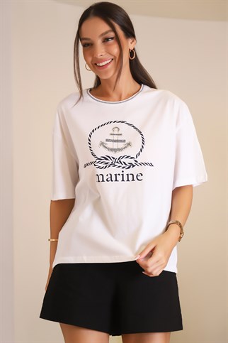 7785-2Y2 JOGGY T-SHIRTNAVY