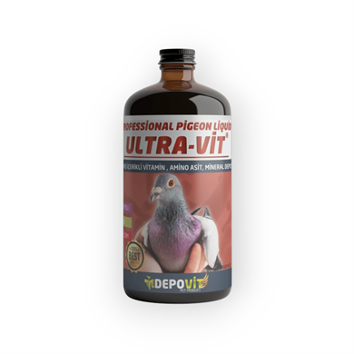 Depovit Ultravit – Vitamin ve Amino Asit Desteğiyle Güvercin Performansını Artırın