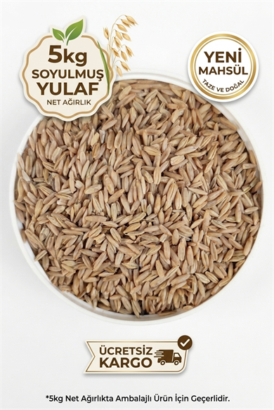Soyulmuş İç Yulaf 5Kg
