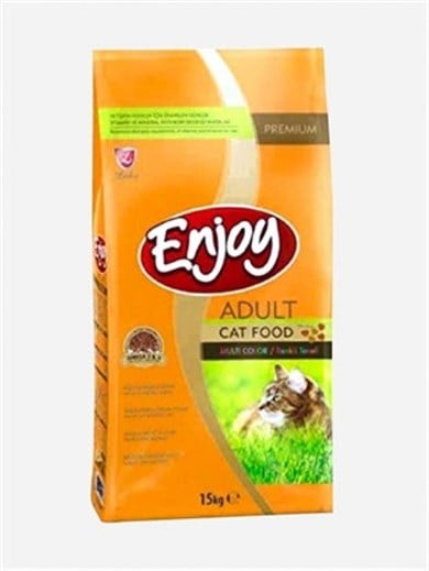 Enjoy Multi Colour Tavuklu Kedi Maması 5 kg Açık Mama