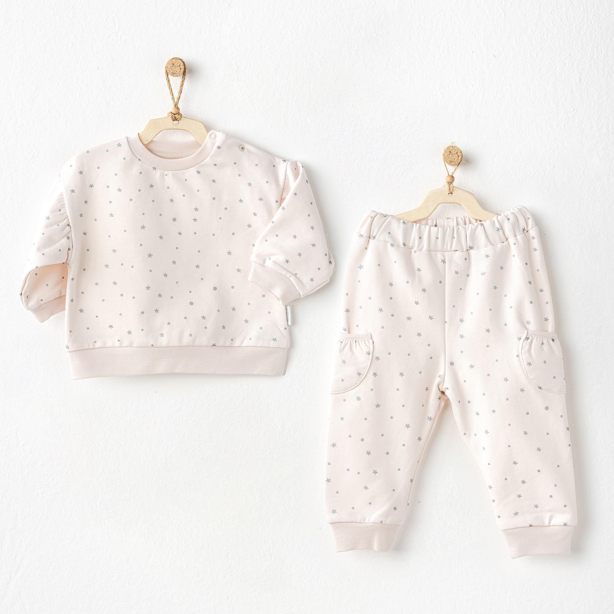 ANW-AC25100Kız Bebek Takım 2'li Set Sweet Penguin AC25100