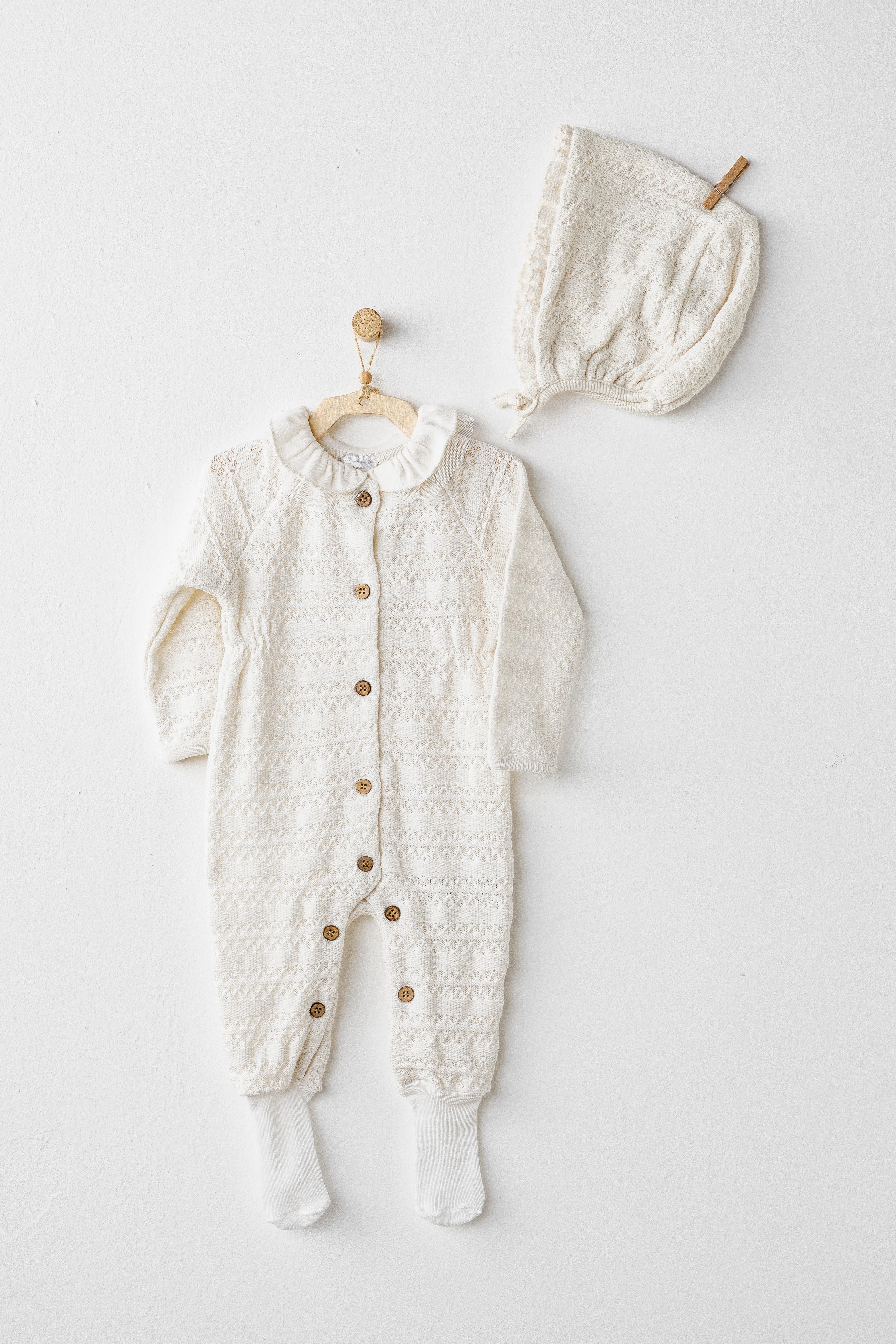 ANW-AC26130Kız Bebek Tulum Takım Romper AC26130