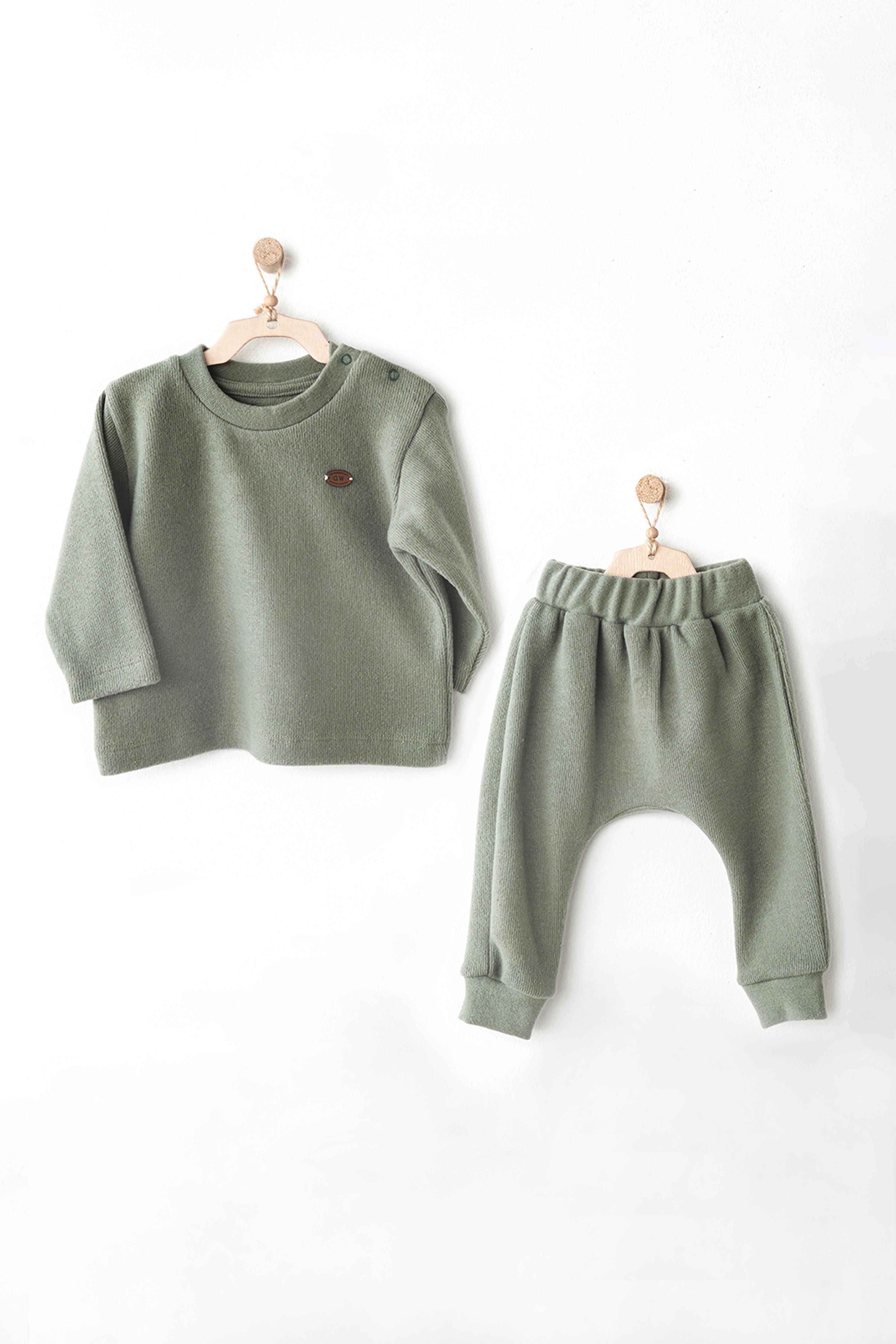 ANW-AC26213Erkek Bebek Takım 2 Parça Set Casual AC26213
