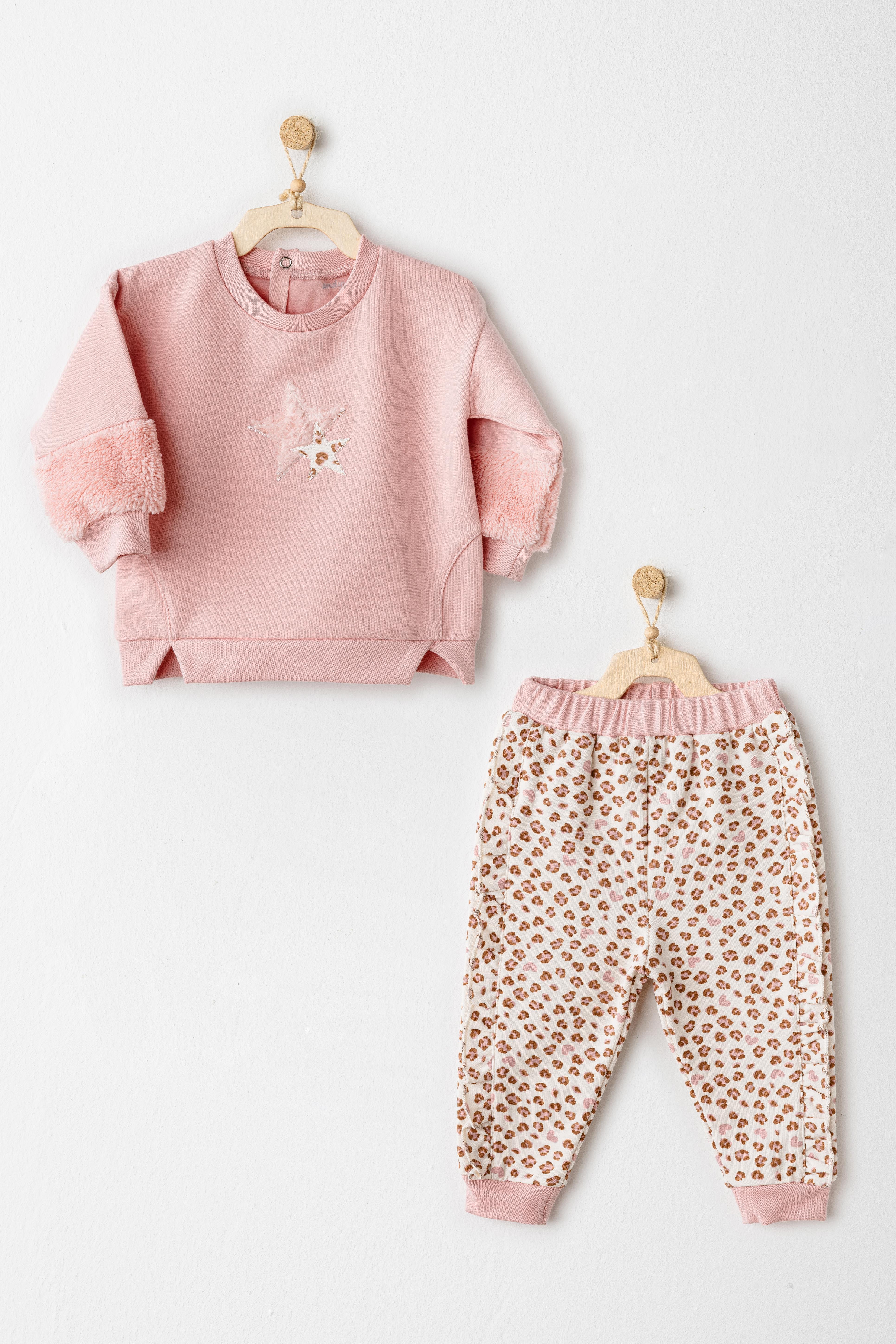 ANW-AC26233Bebek Takım 2 Parça Set Little Leopard AC26233