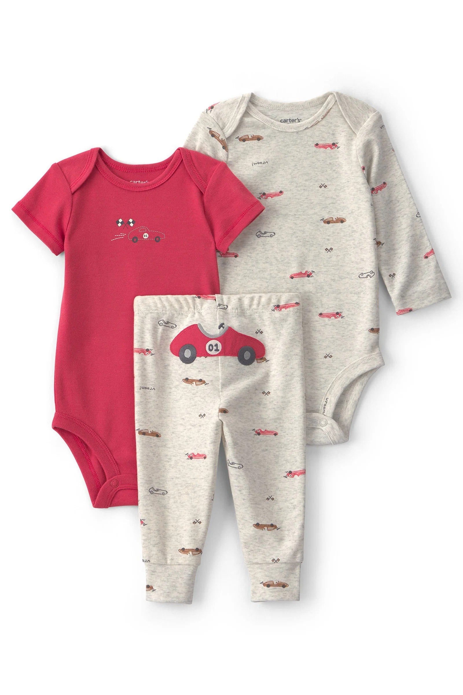 CTR-1V252010Layette Erkek Bebek 3'lü Set CTR-1V252010