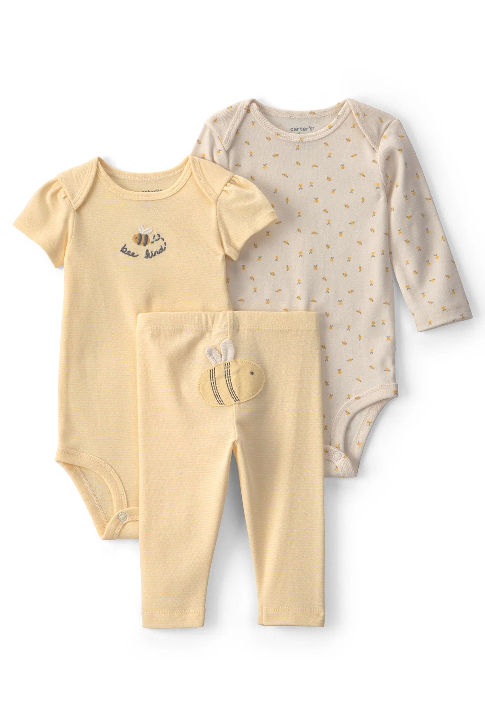 CTR-1V253810Layette Kız Bebek 3'lü Set CTR-1V253810