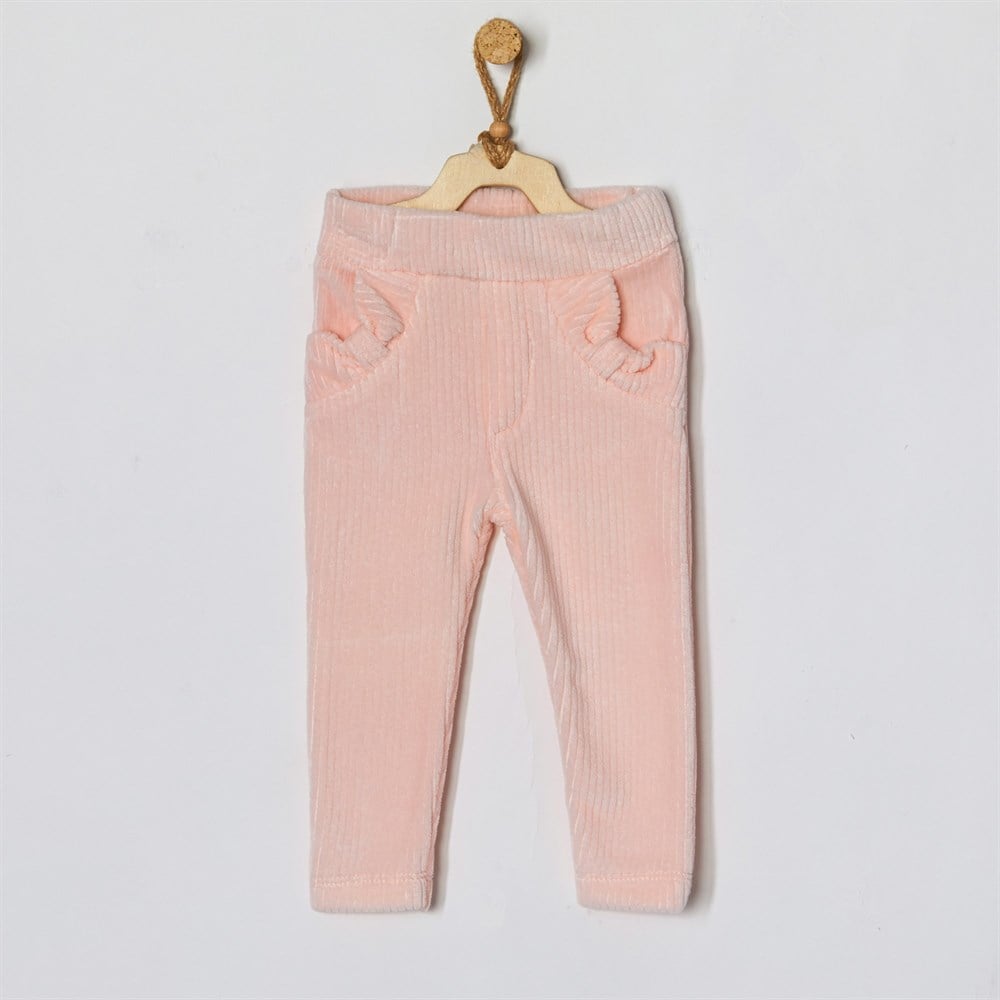 Andywawa ANW-AC22122 Bebek Pantolon Pant Velvet Home Sweet Home
