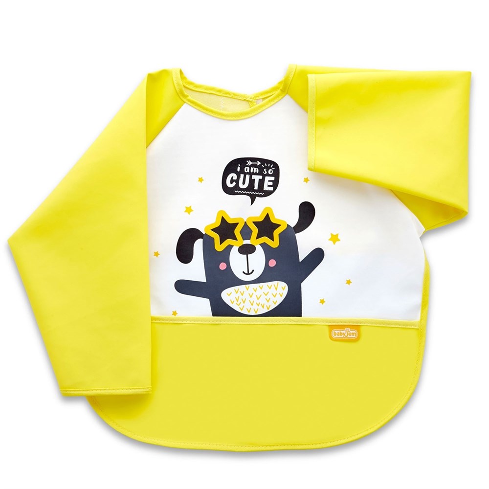 Babyjem 034 Poli Muşamba Kollu Önlük