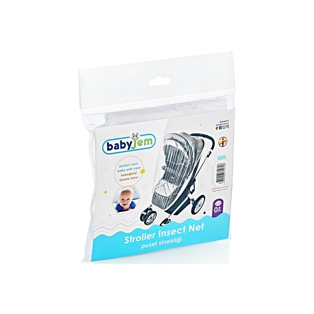 BABYJEM PUSET SİNEKLİĞİ BEYAZ