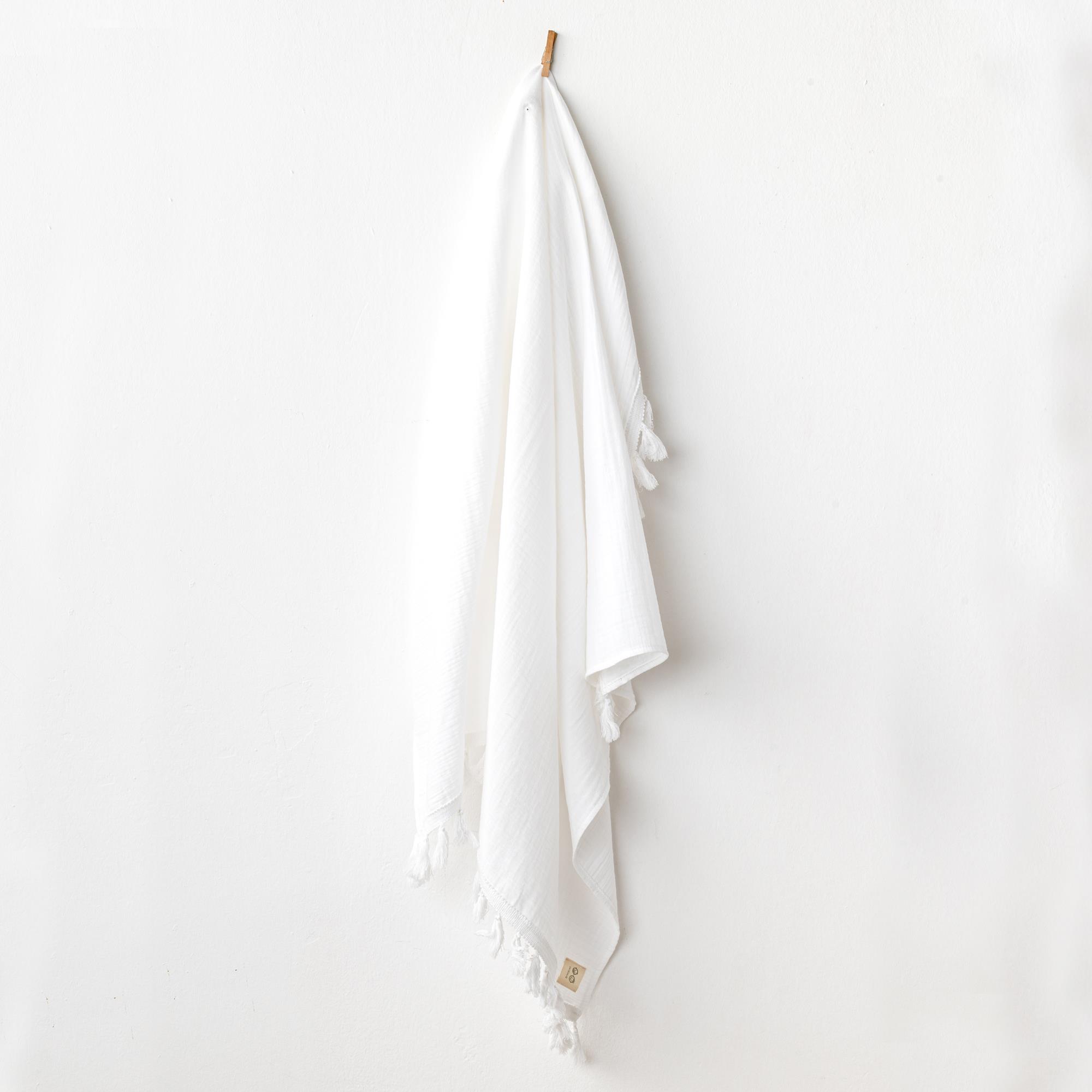 ANW-AC24514Erkek Bebek Battaniye Blanket 95x85 Muslin Smil All Day AC24514