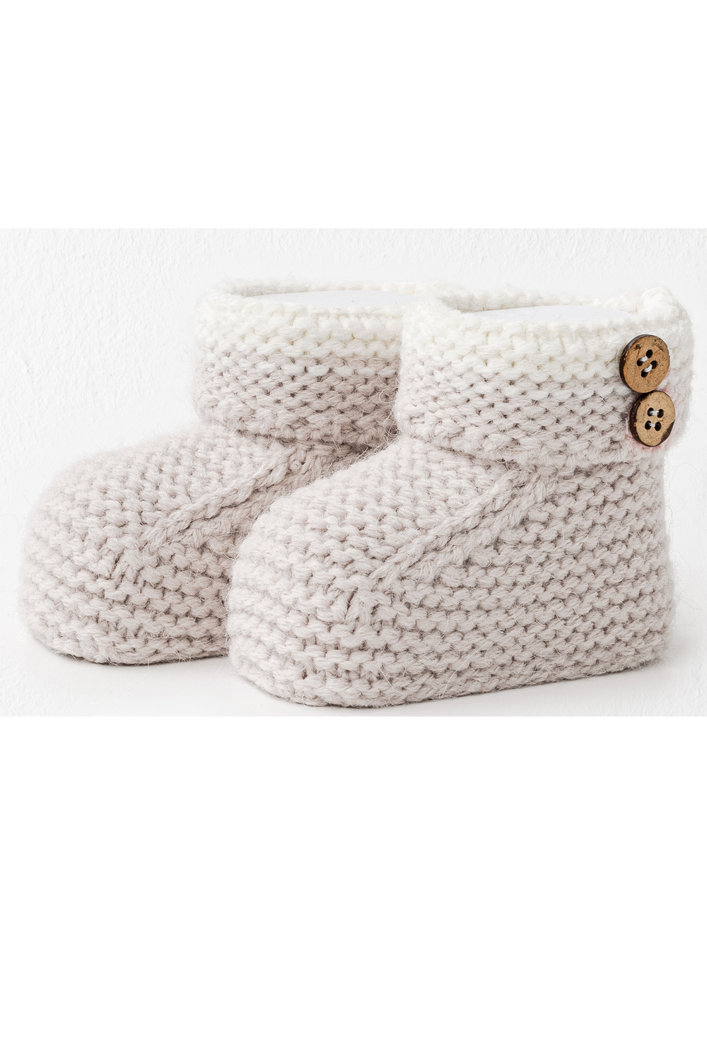 ANW-AC25370Bebek Triko Patik Knit Booties AC25370