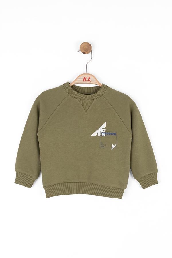 NK-47612Erkek Bebek Discover Sweat