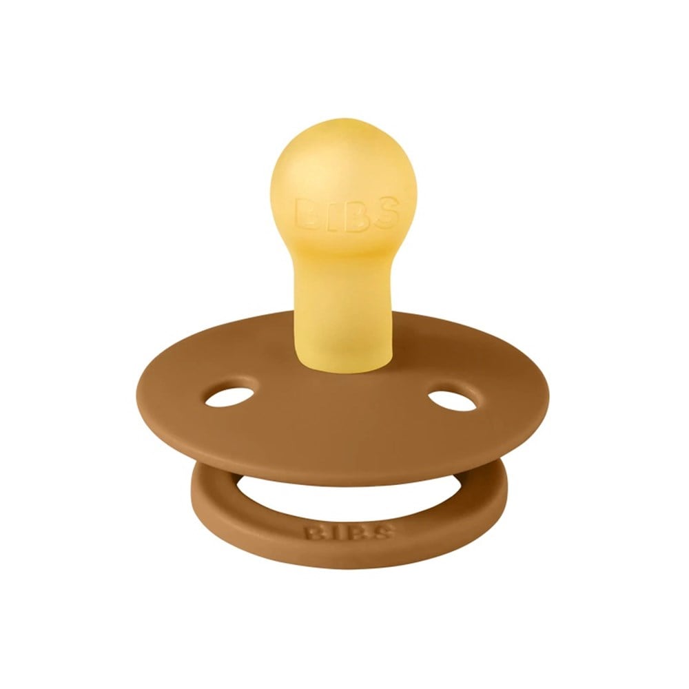 Bibs 100289 Colour Single Kauçuk Emzik Caramel 0-6 Ay