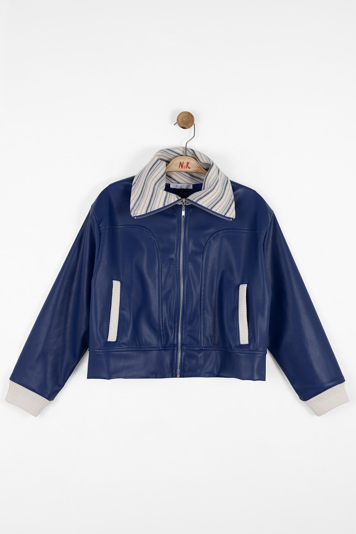NK-37802Kız Çocuk Azul Ceket
