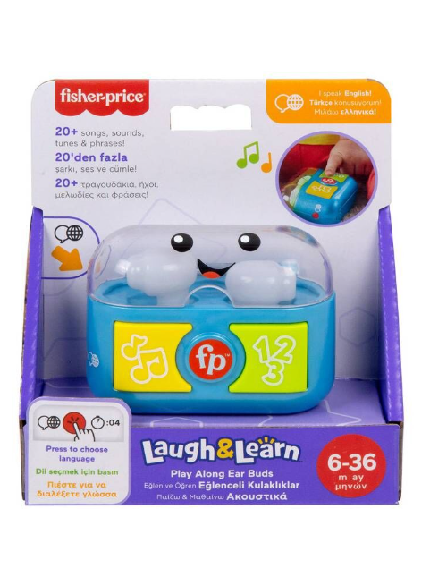 MATE-HWY47Fisher Price Sesli ve Işıklı Eğlenceli Kulaklıklar HWY47