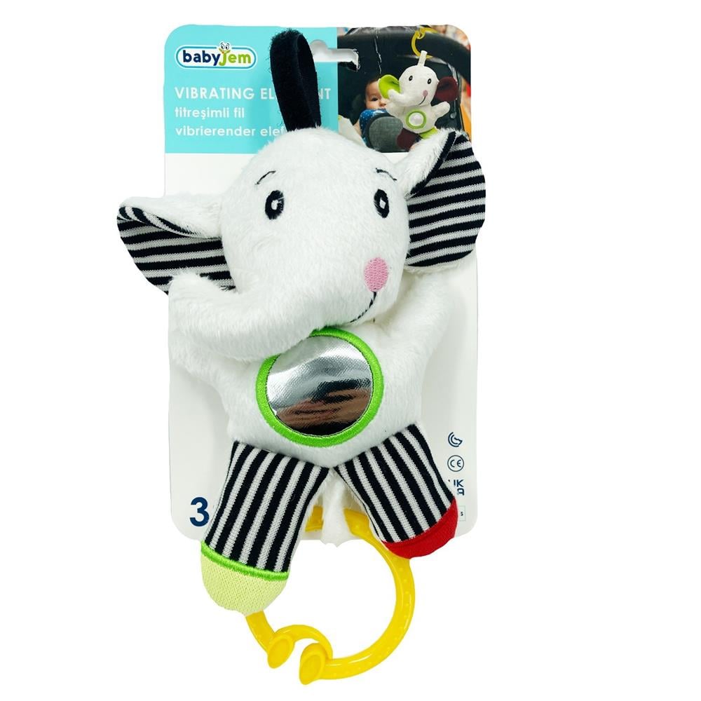 BBJ-833Babyjem 833 Çıngıraklı Fil Titreşimli Bebek Çıngırağı