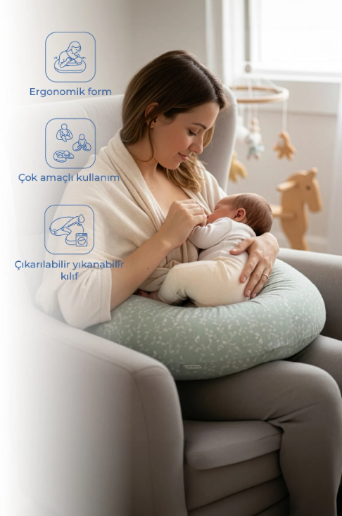 BBJ-082YBabyjem 082Y Emzirme ve Destek Minderi