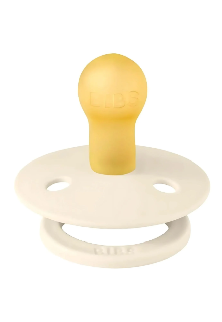 BBS-10015245Bibs Studio Colour Pin Kauçuk Emzik-Vanilla 0-6 Ay