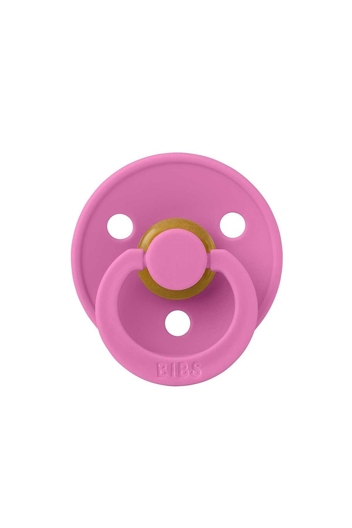 BBS-100321Bibs Colour Kauçuk Emzik-Bubblegum 0-6 Ay