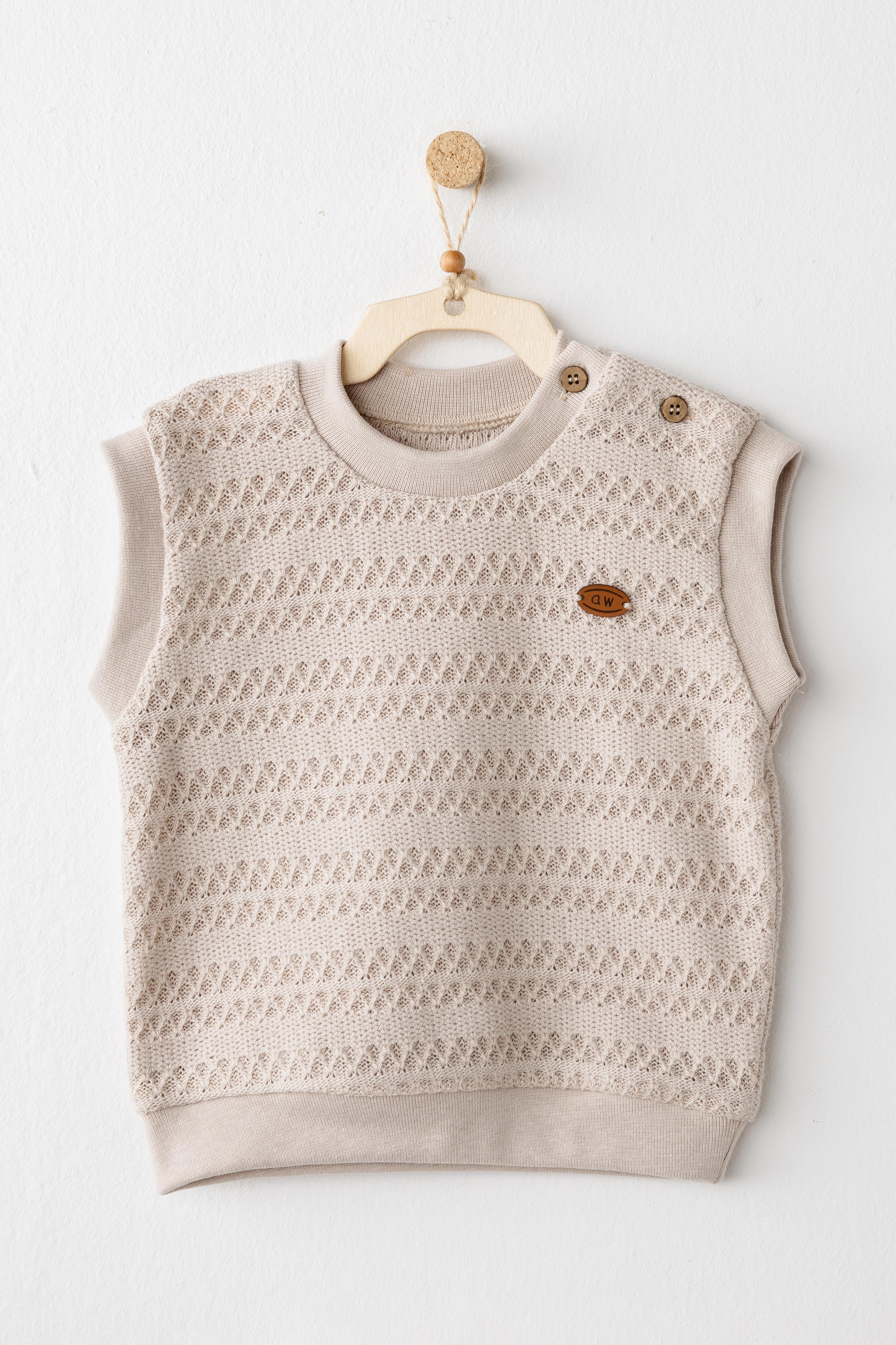 ANW-AC26133Erkek Bebek Yelek Vest Wawa Exclusıve AC26133