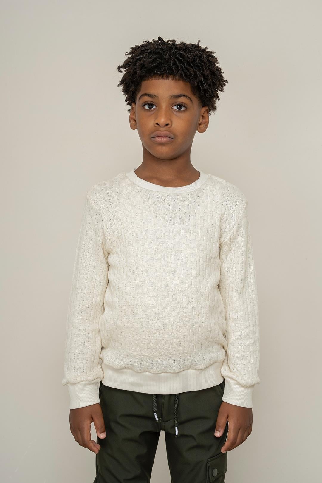 NC-325324Erkek Çocuk Jakarlı Sweat NC-325324